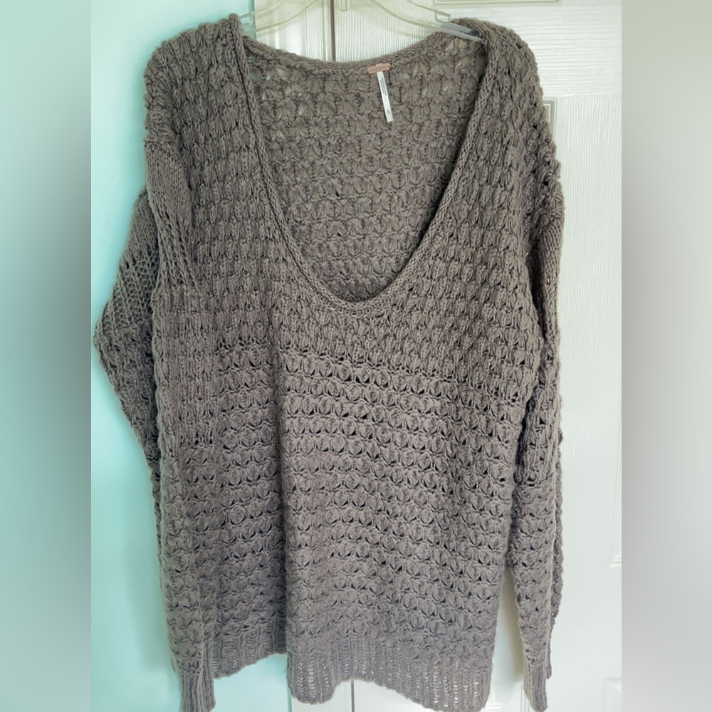 Free People sweater, size large!
